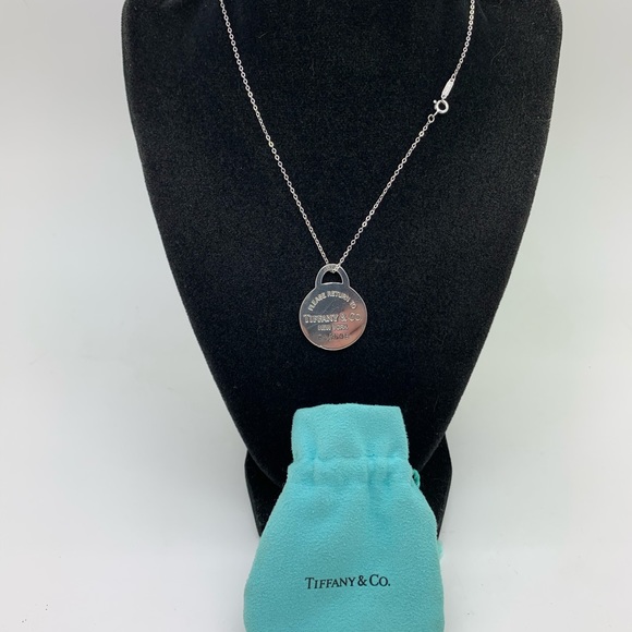Tiffany&co 925 Return Necklace 16 Inches Long - Picture 2 of 8